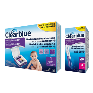 Clearblue Advanced Fertilitetsmonitor,20+4 st teststickor