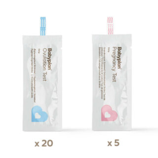 Babyplan testsæt stimmel x20 + x5