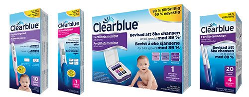 Clearblue sæt