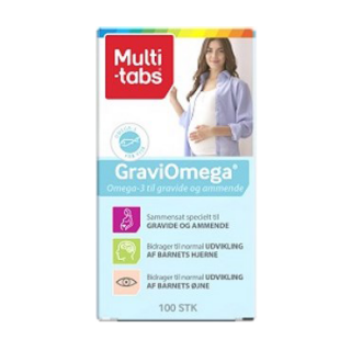 Multi tabs GraviOmega kosttilskud 100 stk