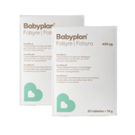 Babyplan folsyre, 2 stk