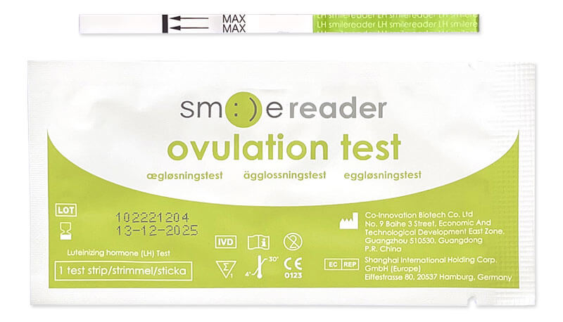 SmileReader Ægløsningstest Strimmel