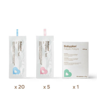 Babtplan testsæt 3 mdr.