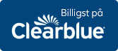 Vi er billigst på Clearblue
